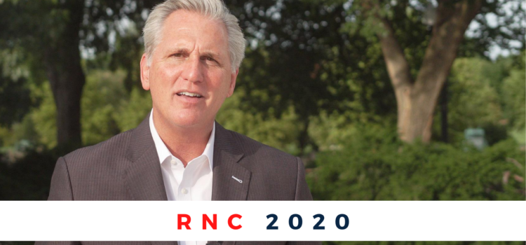Remarks by Kevin McCarthy at the Republican National Convention